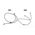 Câble Etwow liaison LED arrière contrôleur 36V ou 48V (4 pins)