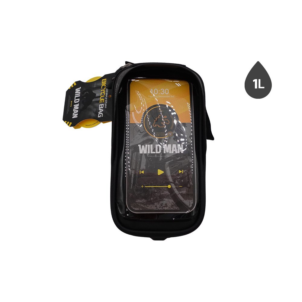 Sacoche 1L Wildman compartiment téléphone etanche
