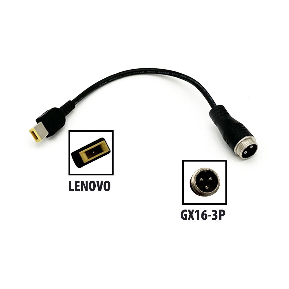 Adaptateur GX16-3P vers prise Lenovo