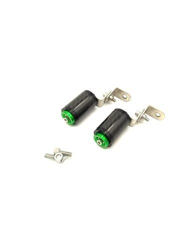 CARBONREVO CACHE LED AVANT BABY BLUE - PAIRE - DUALTRON RAPTOR/1/2/ULTRA