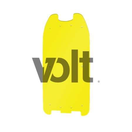 CARBON REVO DOUBLURE DE DECK 3MM JAUNE - DUALTRON 1/RAPTOR