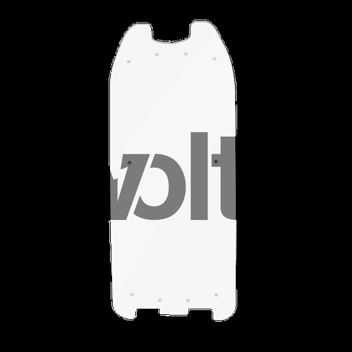 CARBON REVO DOUBLURE DE DECK 3MM BLANC - DUALTRON 2