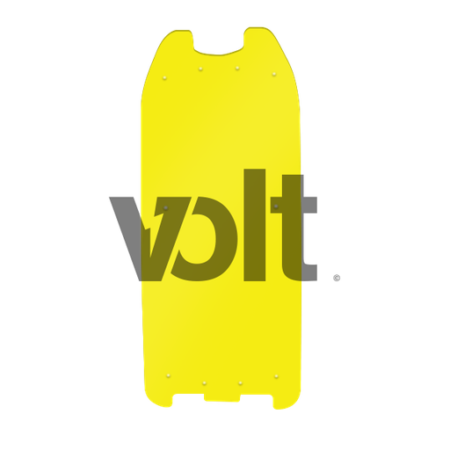 CARBON REVO DOUBLURE DE DECK 3MM JAUNE - DUALTRON 2