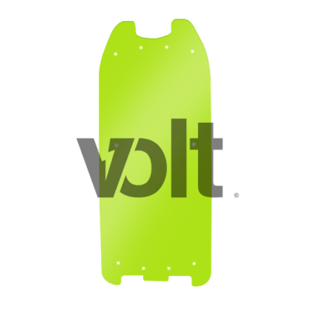 CARBON REVO DOUBLURE DE DECK 3MM VERT TRANSLUCIDE - DUALTRON 2