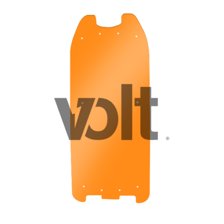 CARBON REVO DOUBLURE DE DECK 3MM ORANGE TRANSLUCIDE - DUALTRON 2