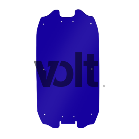 CARBON REVO DOUBLURE DE DECK 3MM BLUE - DUALTRON ULTRA