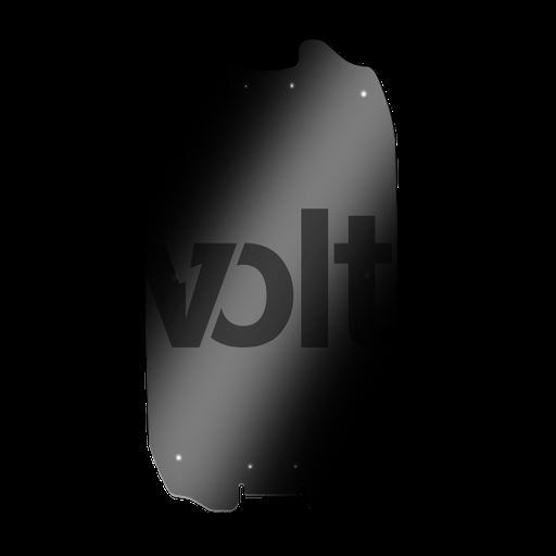 CARBON REVO DOUBLURE DE DECK 3MM NOIR TRANSLUCIDE - DUALTRON ULTRA