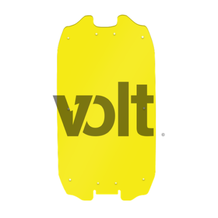 CARBON REVO DOUBLURE DE DECK 3MM JAUNE - DUALTRON ULTRA
