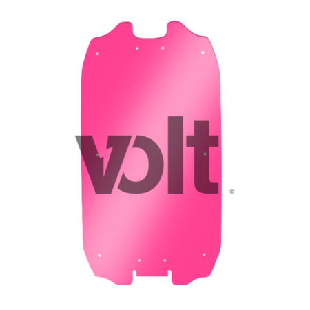 CARBON REVO DOUBLURE DE DECK 3MM ROSE TRANSLUCIDE - DUALTRON ULTRA