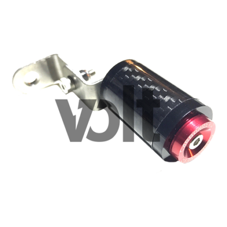 CARBON REVO SUPPORT DE FEUX ARRIÈRE ROUGE - 1 PAIRE - UNIVERSEL