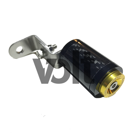 CARBON REVO SUPPORT DE FEUX ARRIÈRE JAUNE - 1 PAIRE - UNIVERSEL