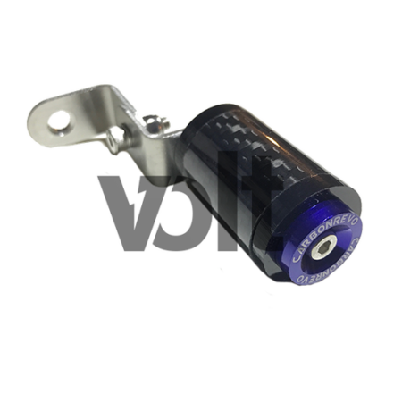 CARBON REVO SUPPORT DE FEUX ARRIÈRE BLEU - 1 PAIRE - UNIVERSEL