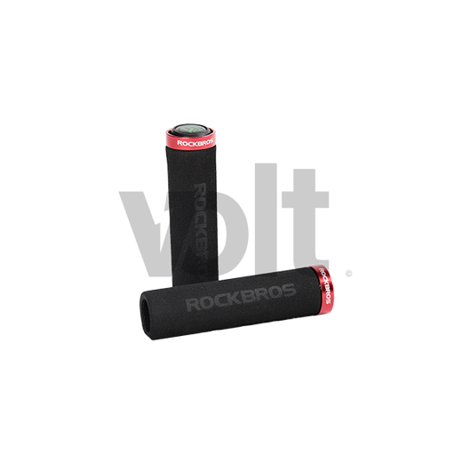 ROCKBROS POIGNEES MOUSSE (PAIRE) NOIRES