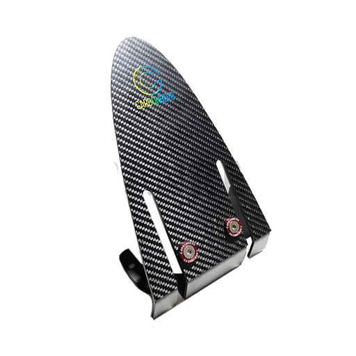 CARBON REVO GARDE BOUE ARRIERE (RONDELLES ROUGES) - DUALTRON SPIDER