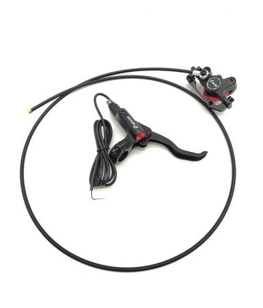 DUALTRON | SET FREIN COMPLET AVANT (LEVIER & ETRIER)(ZOOM)