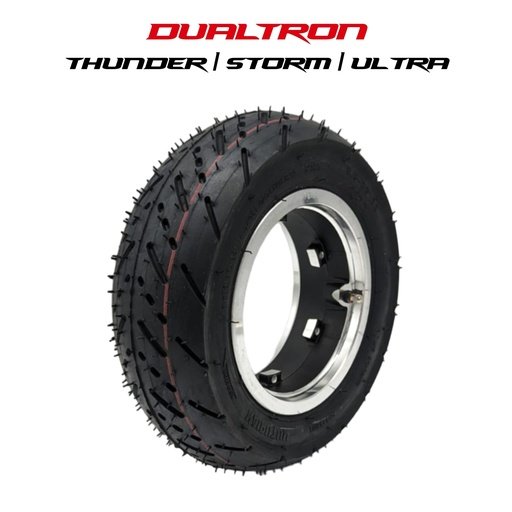 DUALTRON THUNDER 1/2 & STORM & ULTRA & ALIEN | JANTE AVANT/AR AVEC PNEU (ANTI-CREVAISON)