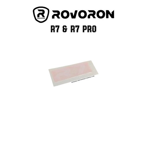 ROVORON R7 & R7 PRO | STICKER LOGO R7 BRAS DE FOURCHE