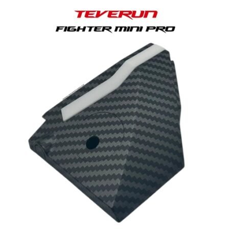 TEVERUN FIGHTER MINI PRO 2025 & MINI 2026 | CACHE PROTECTION LED DECK AV GAUCHE / AR DROIT EFFET CARBONE