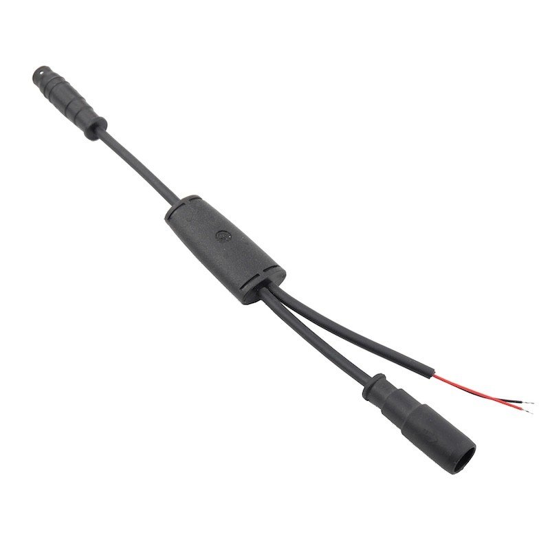 Connecteur de sortie d'alimentation électrique (2 fils) écran central