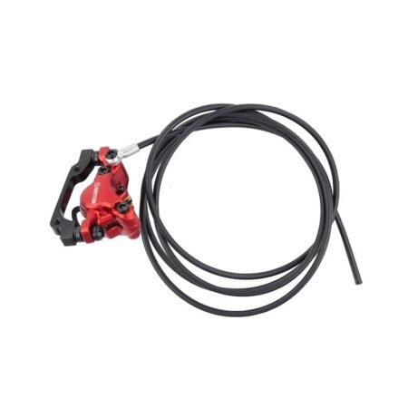 Étrier de frein hydraulique arrière double piston rouge