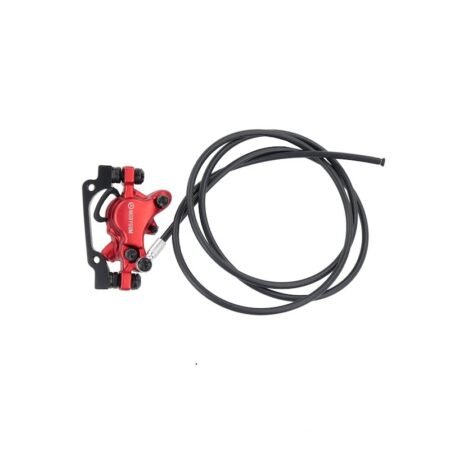 Étrier de frein hydraulique avant double piston rouge