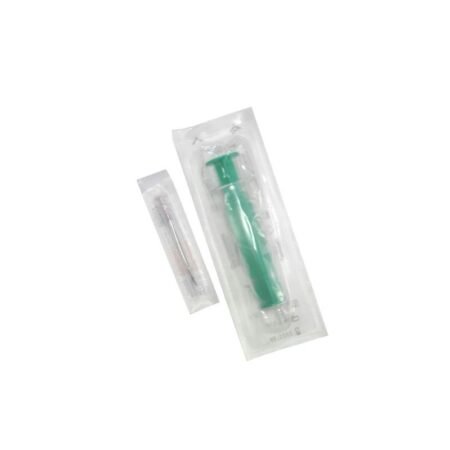 Kit seringue et aiguille pour injection de lubrifiant