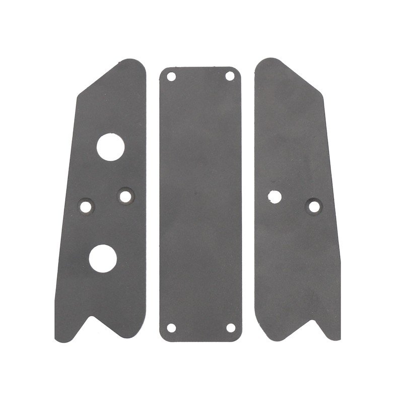Plaques de fermeture sur support de direction d'Helium Pro